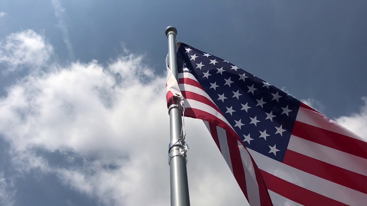 Proper Use of a Telescoping Flagpole Waving Your Flag with Pride